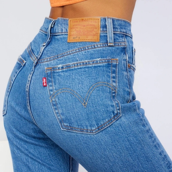 NEW Levi's 501 Skinny High Waist Jeans - Picture 6 of 11